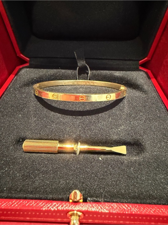 Cartier Jewelry - CARTIER LOVE BRACELET — small model